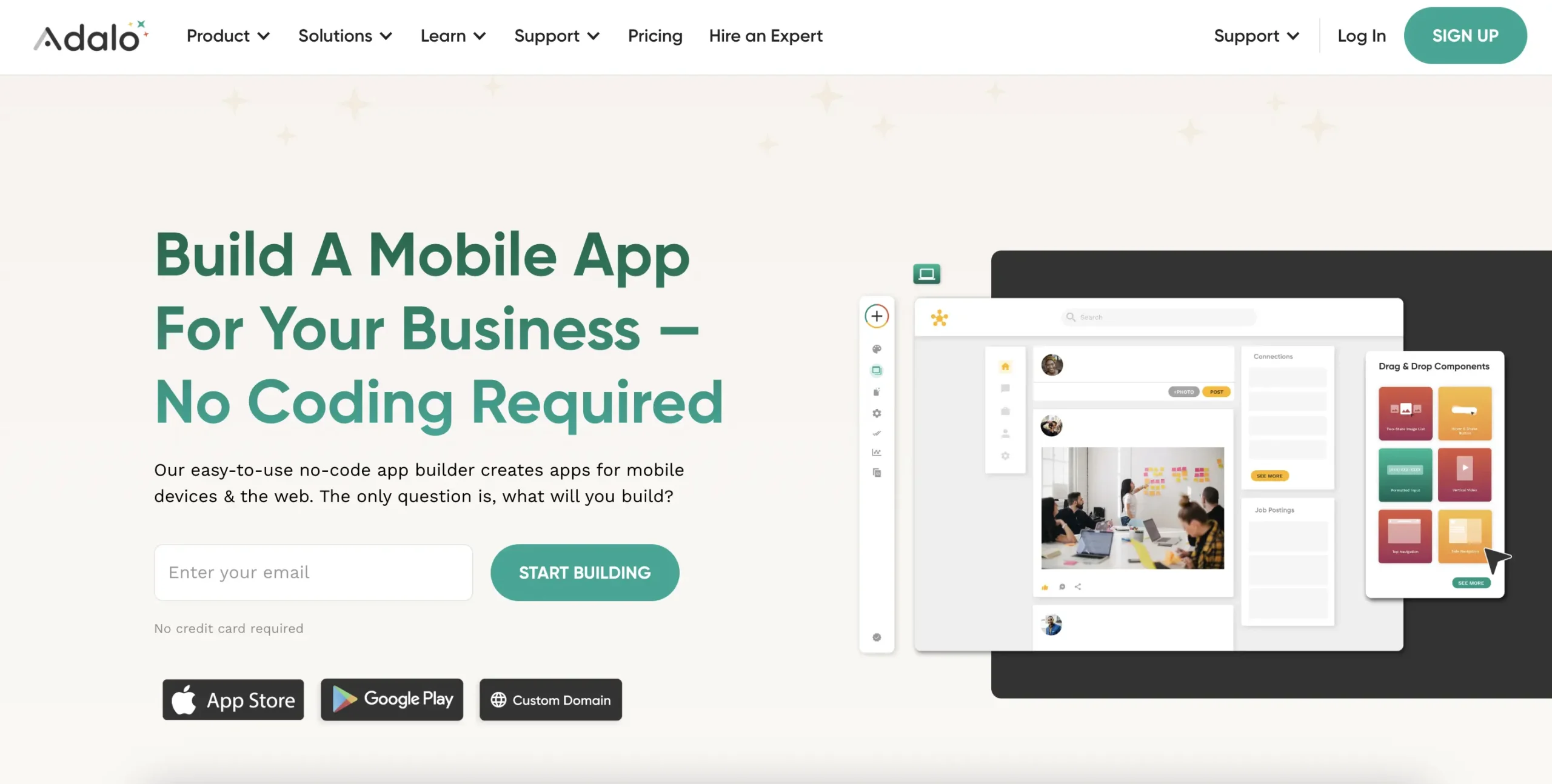 Adalo: Easy Mobile App Development - Nocodeprovider