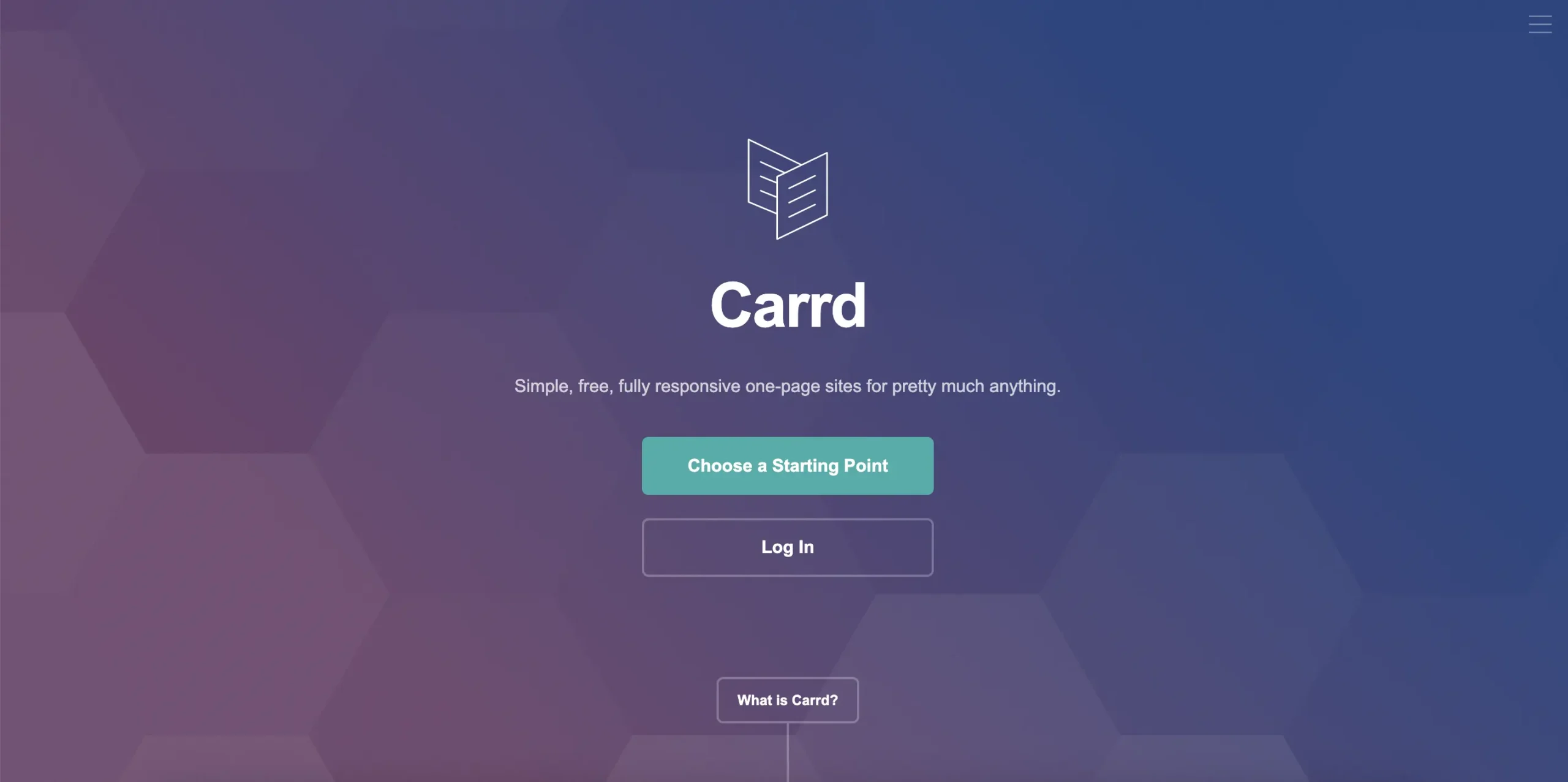 Carrd: Simple One-Page Websites -Nocodeprovider