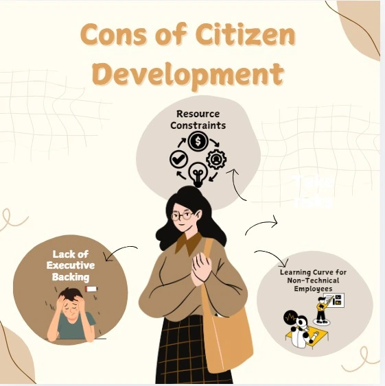 Cons of Citizen Development - Nocodeprovider