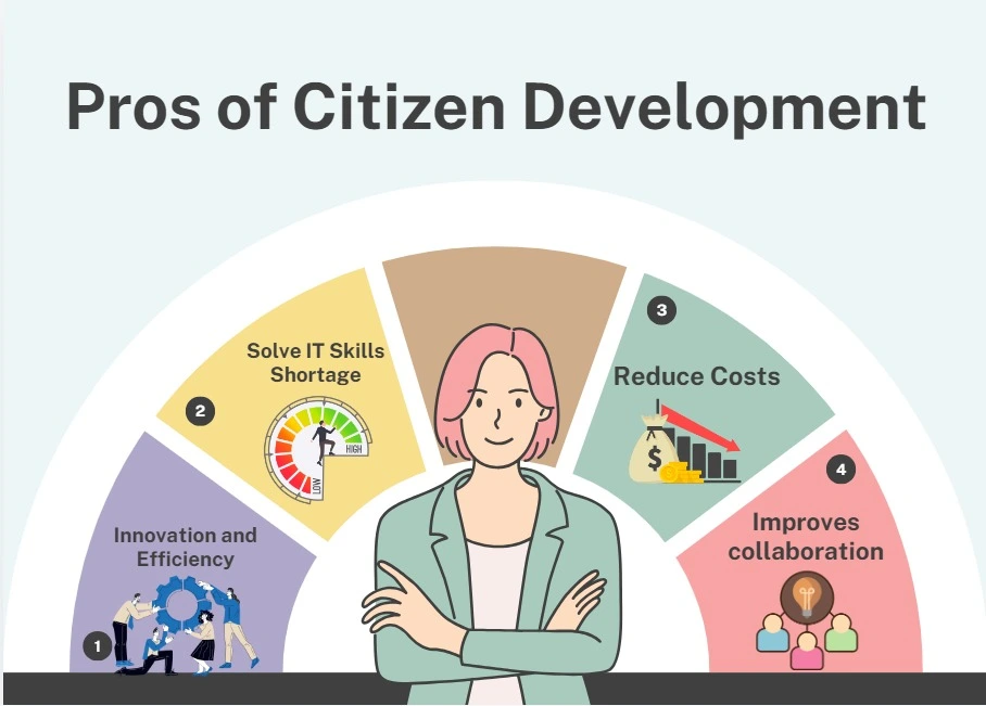 Pros of Citizen Development - Nocodeprovider